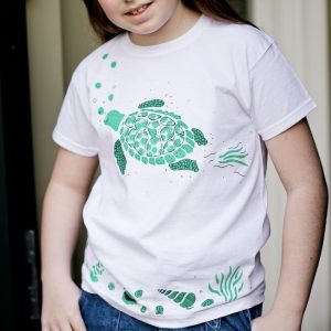 Turtle Stencil T-Shirt