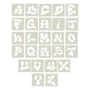 Graffiti Alphabet Stencils