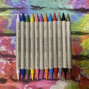Funky Dual End Fabric Pens
