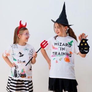 Spells and Potions t-shirt painting stencil.