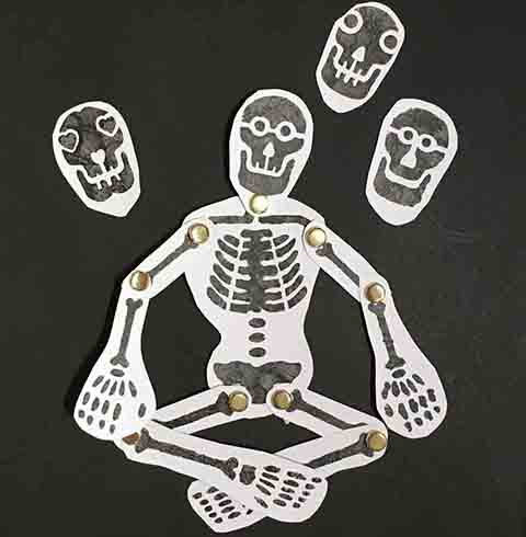 Skeleton Bones Stencil - Image 3
