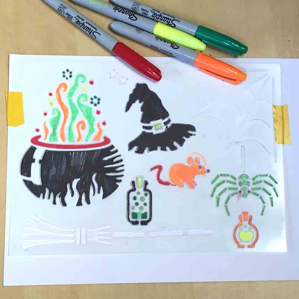 Spells & Potions Stencil - Image 2