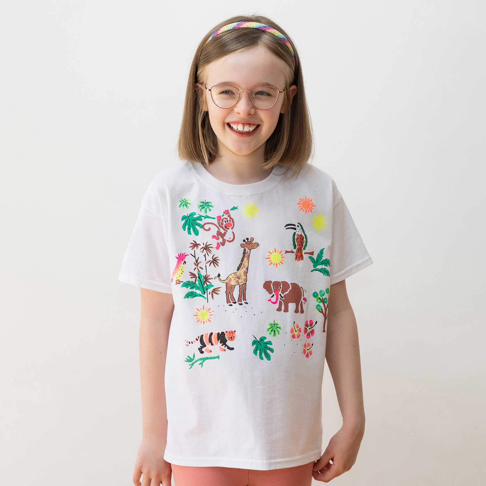 Wild Jungle Animals T-shirt Painting Kit - Image 3