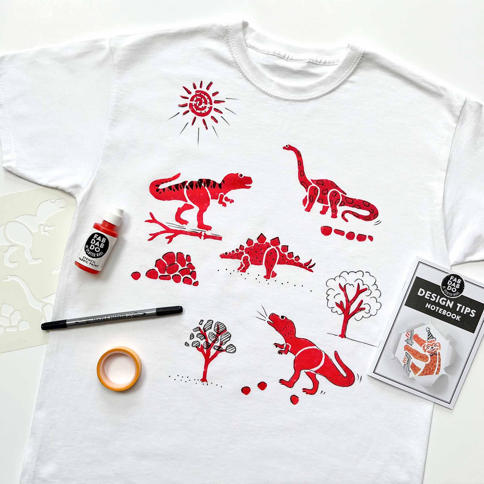 Dinosaur Stencil - Image 2