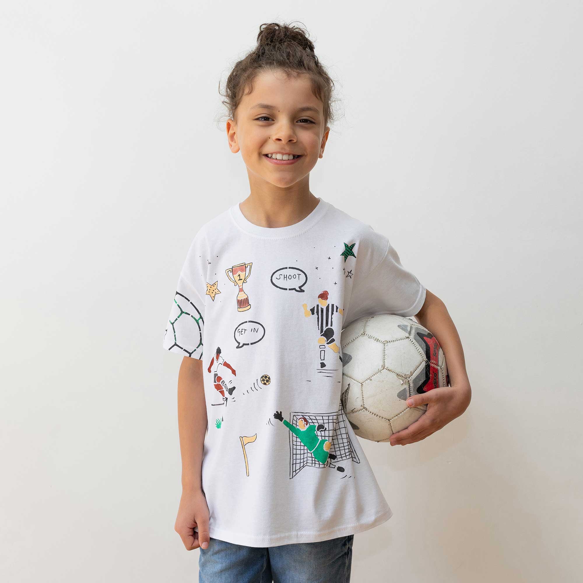 Create and Paint Your Own World Cup Football Shirt! - Image 5