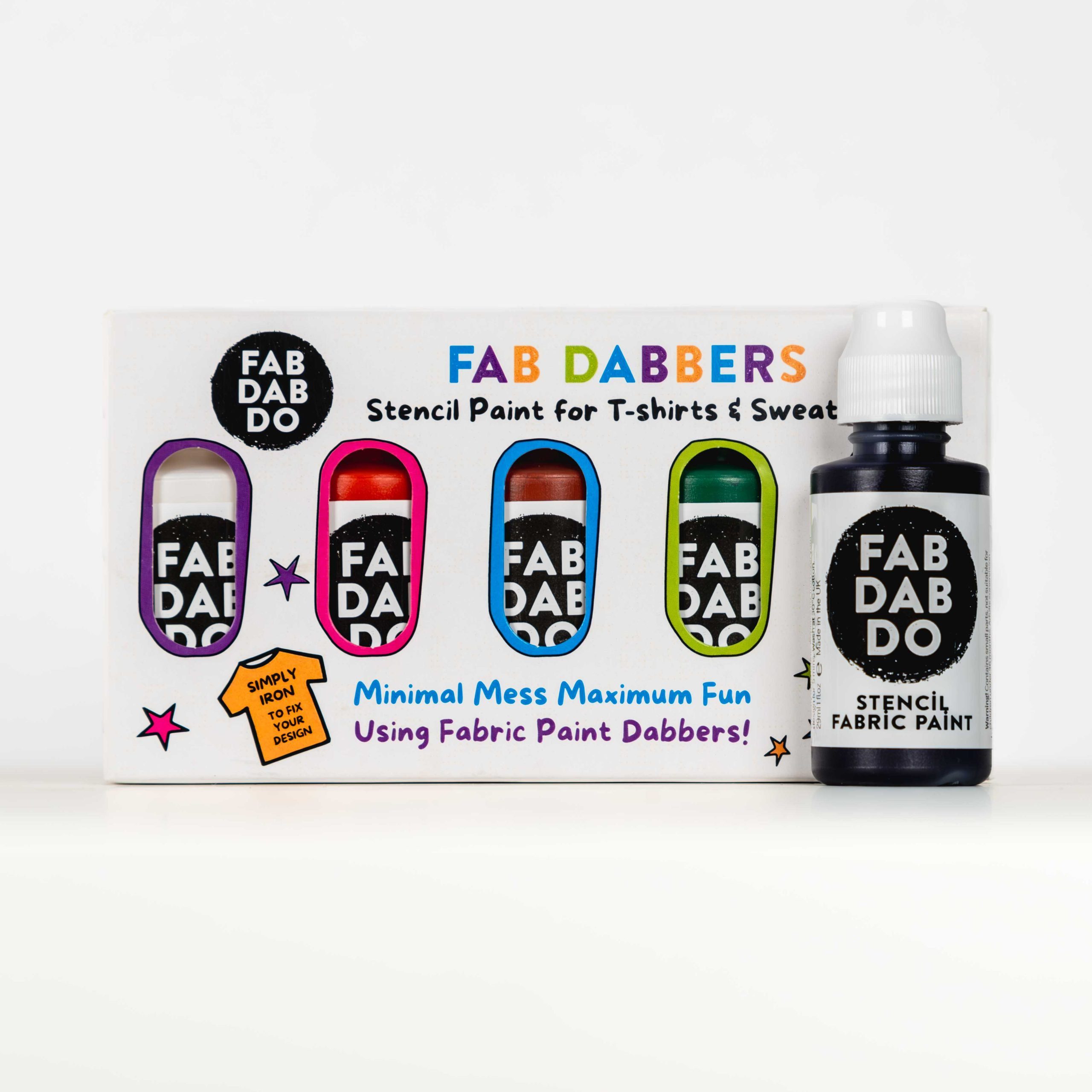 Fabric Paint Dabbers x 5 - Set 3