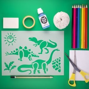 Dinosaur Stencil