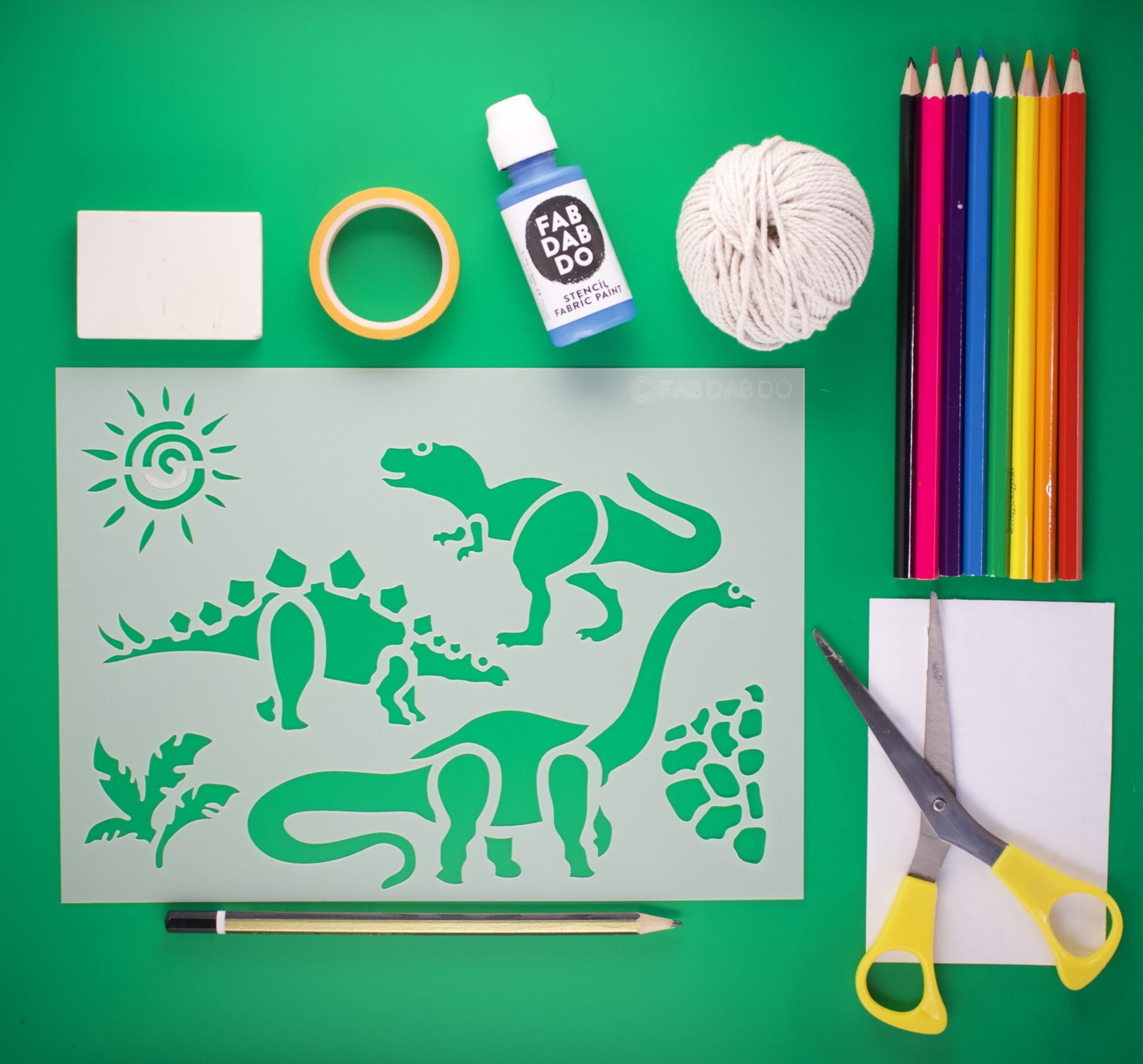Dinosaur Stencil