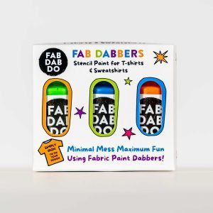 Fabric Paint Dabbers x 3 - Set B