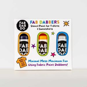 Fabric Paint Dabbers x 3 - Set E