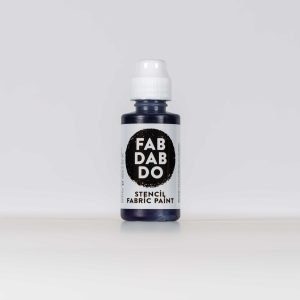 Midnight Black Fabric Paint Dabber