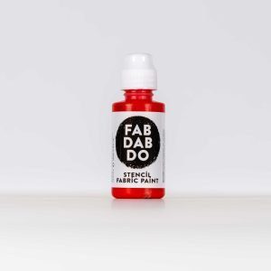 Red Fabric Paint Dabber