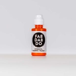 Terracotta Orange Fabric Paint Dabber
