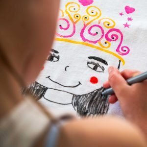 Princess Tiara T-shirt Painting Kit