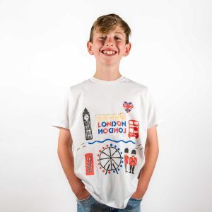 London Scene Souvenir T-shirt Painting Kit