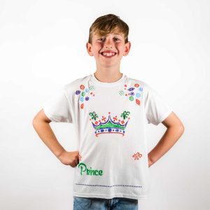 Royal Prince T-shirt painting kit.