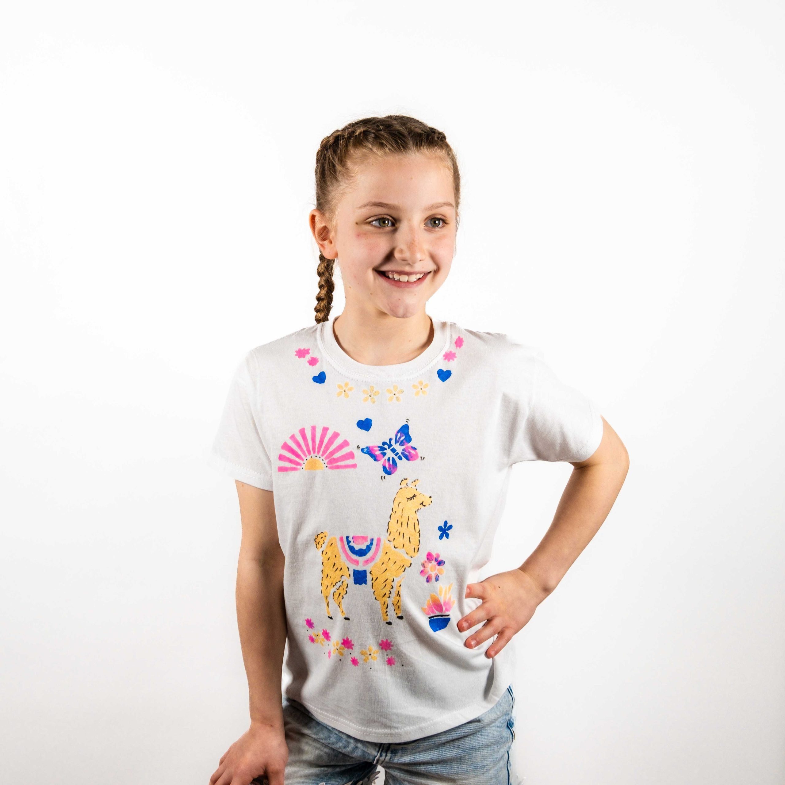 Llama T-shirt Painting Kit - Image 2