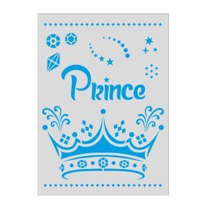Prince Crown Stencil