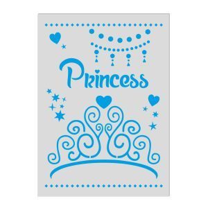 Princess Tiara Stencil