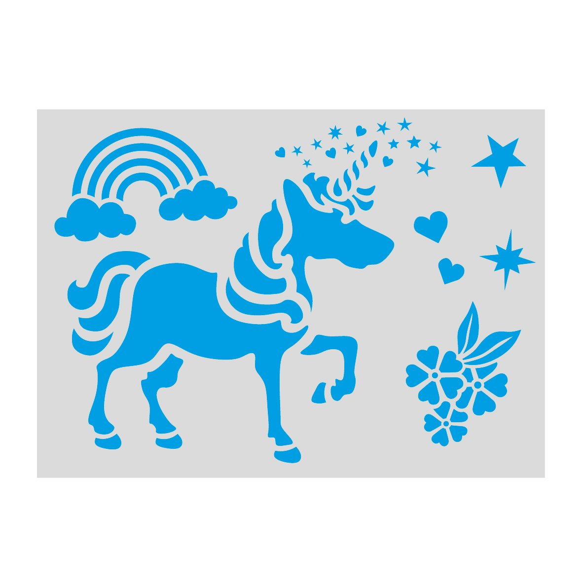 Rainbow Unicorn T-shirt Painting Kit - Image 3