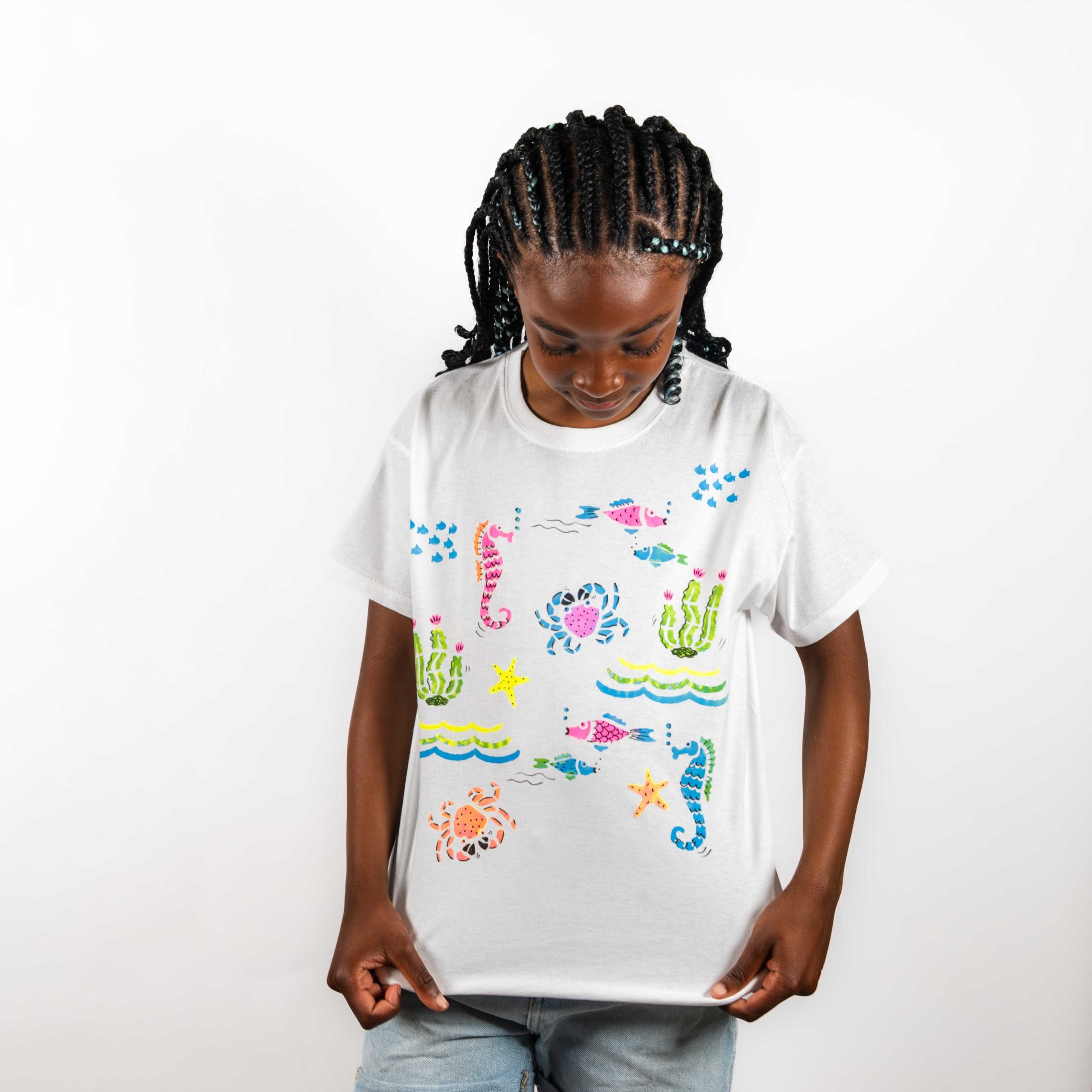 Ocean T-shirt Painting Kit