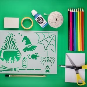 Spells & Potions Stencil
