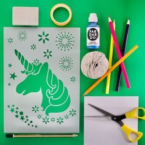 Unicorn Dreams Stencil