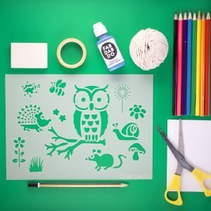 Woodland Stencil