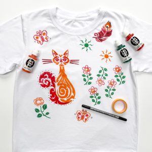 Deco Cat T-shirt Painting Kit