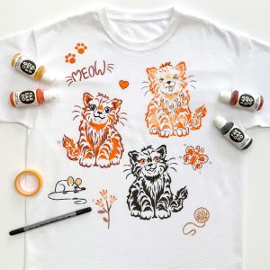 Cute Pets T-Shirt Party Painting Box