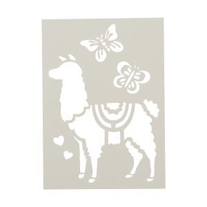 Llama Original Stencil