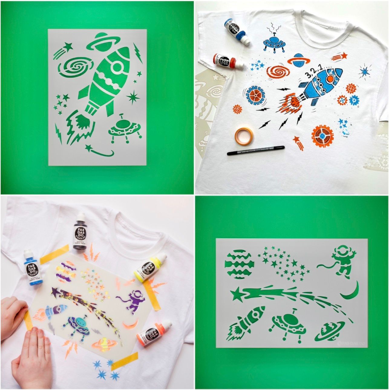 On The Move Party Painting Kit - Image 3