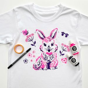 Bunny Rabbit T-Shirt Painting Kit