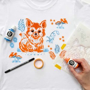 Fox Cub T-Shirt Painting Kit